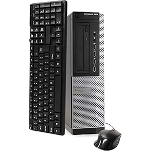 Dell Optiplex 7010 Desktop Computer – Intel Core i7 Up to 3.8GHz Max Turbo Frequency, 16GB DDR3, New 1TB SSD, Windows 10 Pro 64-Bit, WiFi, USB 3.0, DVDRW, 2X Display Port (Renewed)