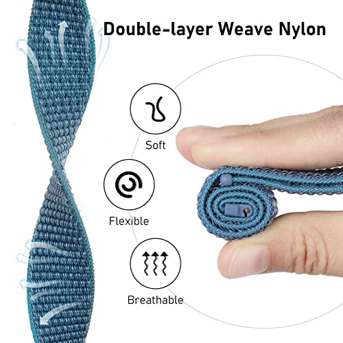 Kuaguozhe Xplora X4 Kinderarmband, alleen compatibel met Xplora X4 armband, zacht, sport, nylon, verstelbare… - Afbeelding 6