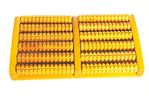 Preisvergleich Produktbild Holzfuß Massagerolle Fußmassage Fußmassage Rad