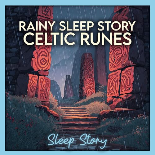 『Celtic Runes at the Giant’s Causeway | Sleep Story for Adults with Rain & Ocean Sounds』のカバーアート