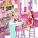 Barbie Doll & Playset, Cook 'n Grill Restaurant with Pizza Oven & 30+ Pieces Including Furniture & Kitchen Accessories