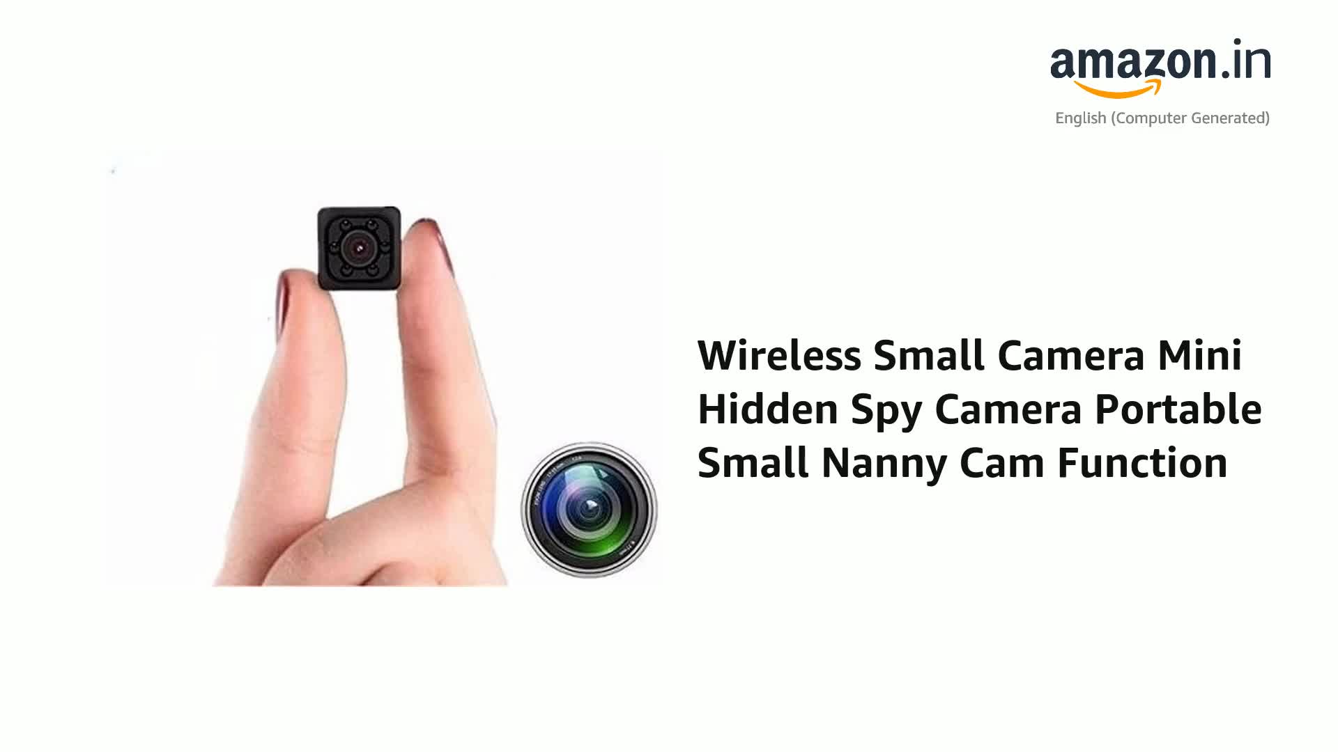 Buy Wireless Small Camera Mini Hidden Spy Camera Portable Small 