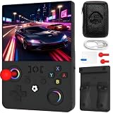 R36MAX Ⅱ Retro Handheld Console 4.5" HD Screen Linux OS 4000mAh (Black)