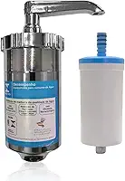 Copo Torneira Universal Filtro Abs Metal Cozinha Gourmet Pia + Refil (Copo Torneira Pia Universal + Refil)
