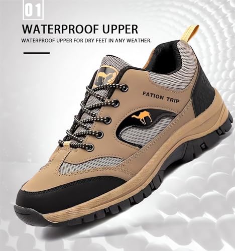 Ivieicip Men's Orthopedic Comfort Sneaker 2024 New Mens Slip on Running Tennis Waterproof No Lace Walking Tenis Gym Shoes2