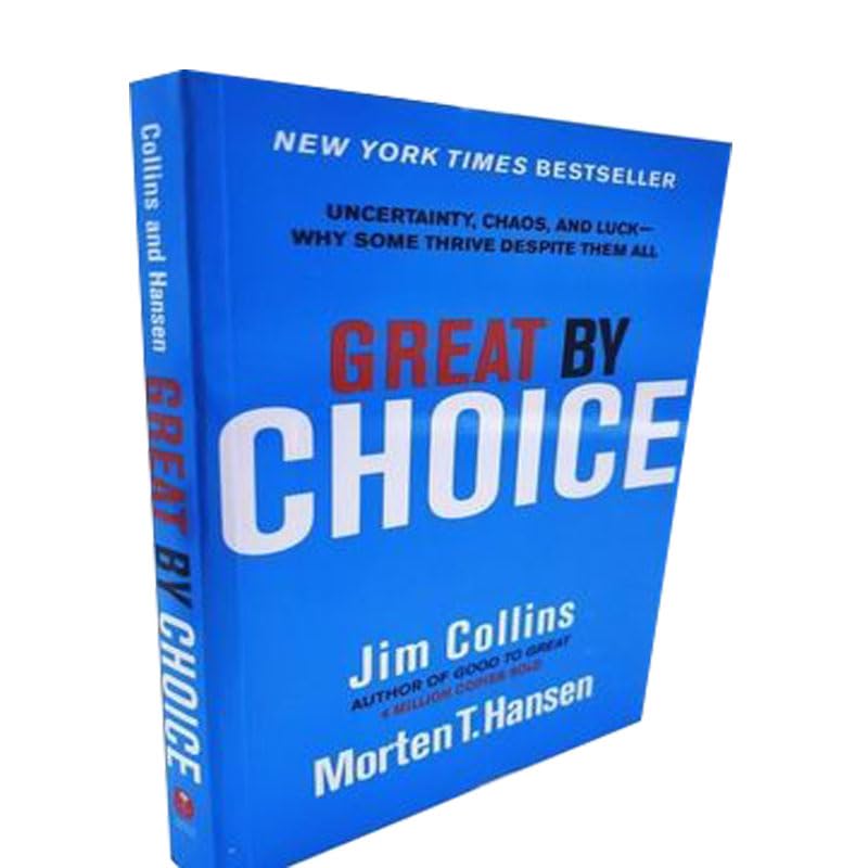 Educational Products - Great By Choice Jim Collins Uncertainty,Chaos and Luck - Why Some Thrive Despite Them All Foreign Adult English Book (1 book)