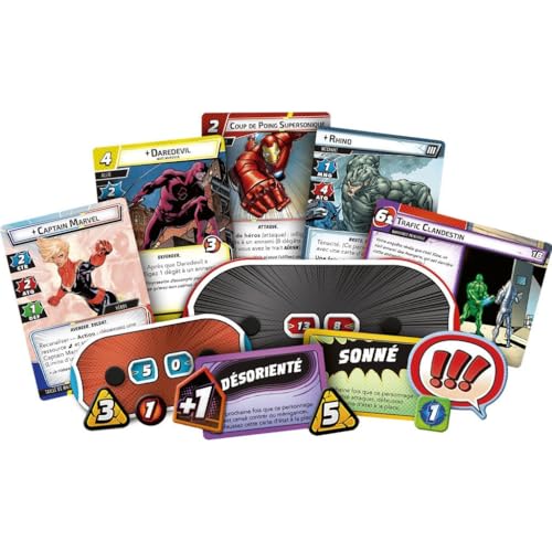 Base Du Jeu Marvel Champions : Le Jeu De Cartes Jeux De Cartes Evolutifs - vue 4
