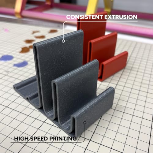 Image of Polymaker PETG Galaxy Dark Grey 3D Printer Filament 1.75mm 1kg, High Speed PETG up to 300mm /s, High Strength New Formula, Excellent Layer Adhesion, Warp Free, Compatible with Most 3D Printers