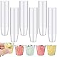 Bomtop 120 Stück Schnapsgläser Plastik, 30ml/3cl Plastikbecher 0,3, Schnapsbecher, Shotgläser Plastik, Schnapsgläser, Shot Becher PS Material für Party Zubehör, Hochzeiten, Picknick