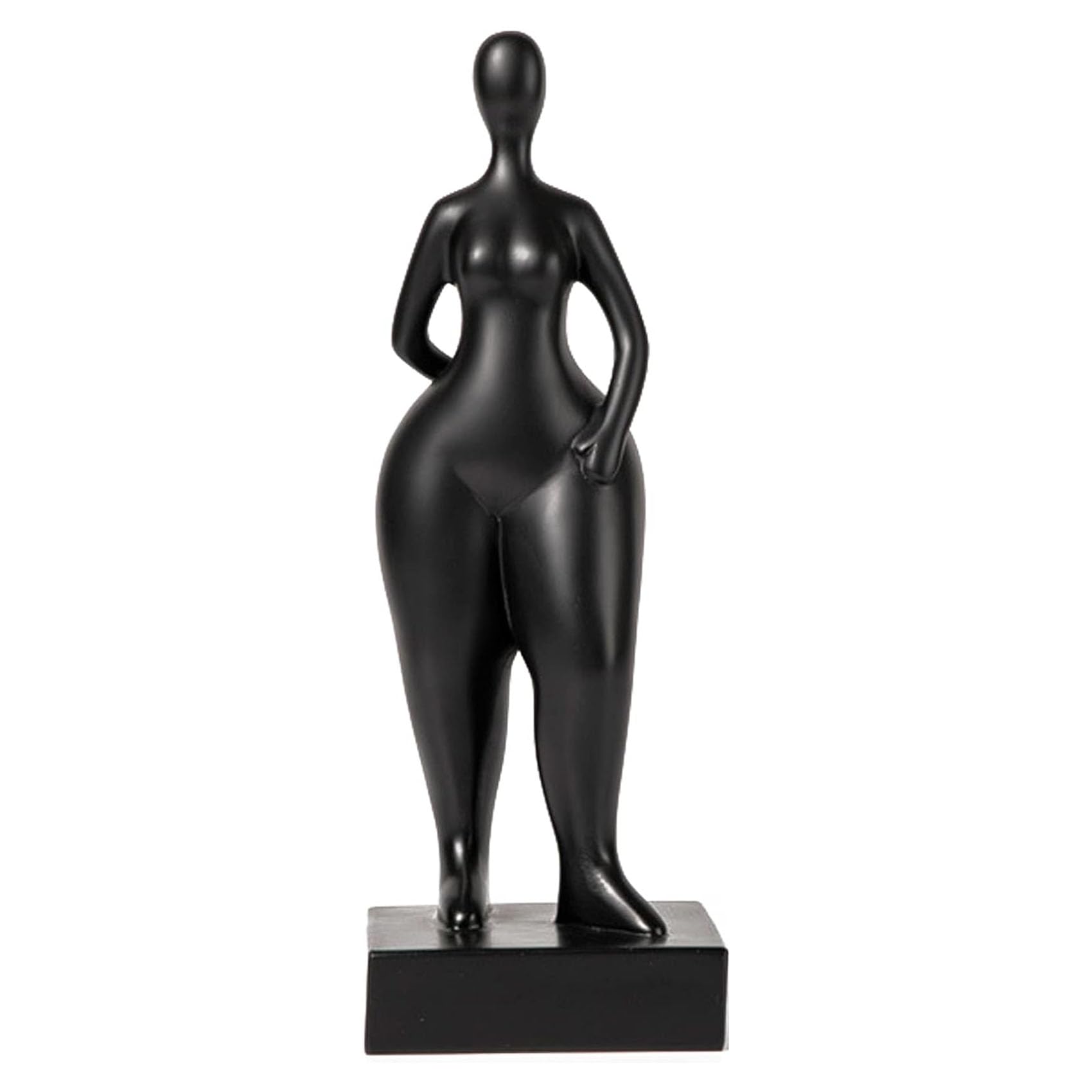 Amazon.co.jp: Jayiaine 裸の女性彫像太った女性抽象彫刻