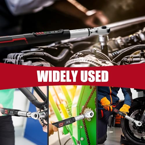 Image of VANPO 3 /8 Digital Angle Torque Wrench 2.2-44.2 Ft.lb, ±2% Accuracy
