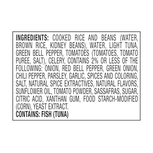 Image of StarKist Smart Bowls Jambalaya Tuna, 4.5oz Pouch, 1-Pack | Features Rice and Beans, Wild Caught Light Tuna, No Draining, Ready to Eat