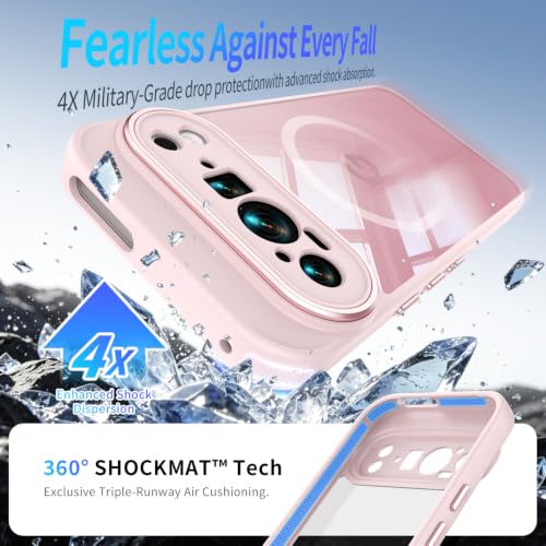 Image of Magnetic Case with Clear Back for Google Pixel 9 Pro XL, Fit for MagSafe
