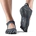 SISSEL TOESOX FT BELLARINA CHARCOAL GREY LIME MEDIUM Chaussettes antidérapantes PILATES Femme GRIS FR : M (Taille Fabricant : M)