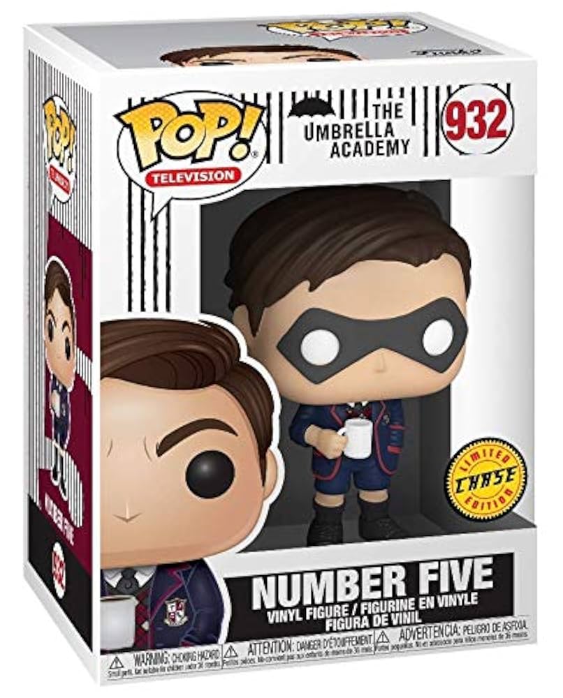 funko pop 5点 Amazon.com: POP Umbrella Academy - Number Five Edition Chase