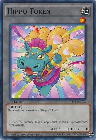 YU-GI-OH! - Hippo Token (YS16-ENT03) - Baraja de inicio: Yuya - 1ª Edición - Común