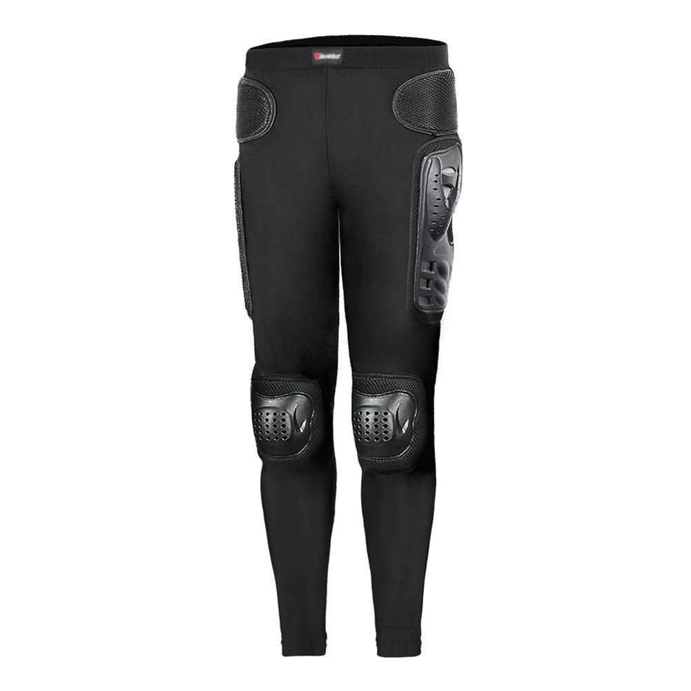 Pantalon Moto Cross Pantalon de Protection Pantalon de Ski Cyclisme Protection pour Patinage Snowboard Skating Roller Vélo VTT Descente Handball Rugby