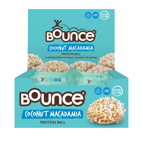 Bounce Coconut Macadamia Protein Ball 12 X 40g