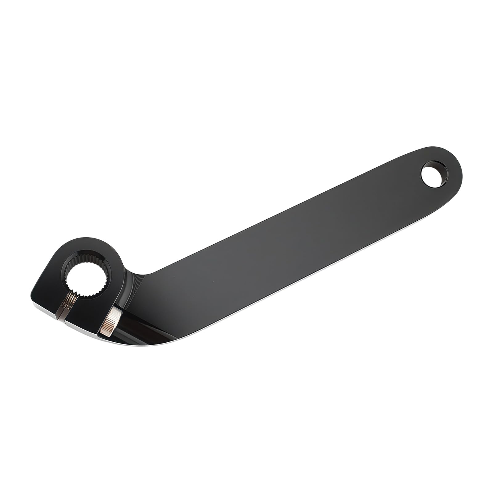 Kmgdm Black Lightweight Aluminum Gear Shifts Rod Motorcycle Improve Part For Bike High Accuracy Machining Optimal Riding Comfort Bike Change Lever