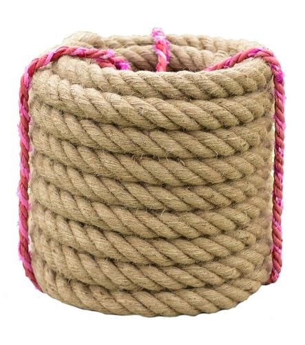 綱引きロープ 麻縄ロープ 麻ひも 太い 縄 運動会に麻縄 競技用綱引きロープ 10-25M 綱曳なわ おもちゃ 運動会用 ロープ 滑り止めや手汗対策加工がされて摩擦の激しく 綱引き競技用ロープ 大人綱引き 幼稚園児用綱引きレース用ロープ 子供ゲーム (25