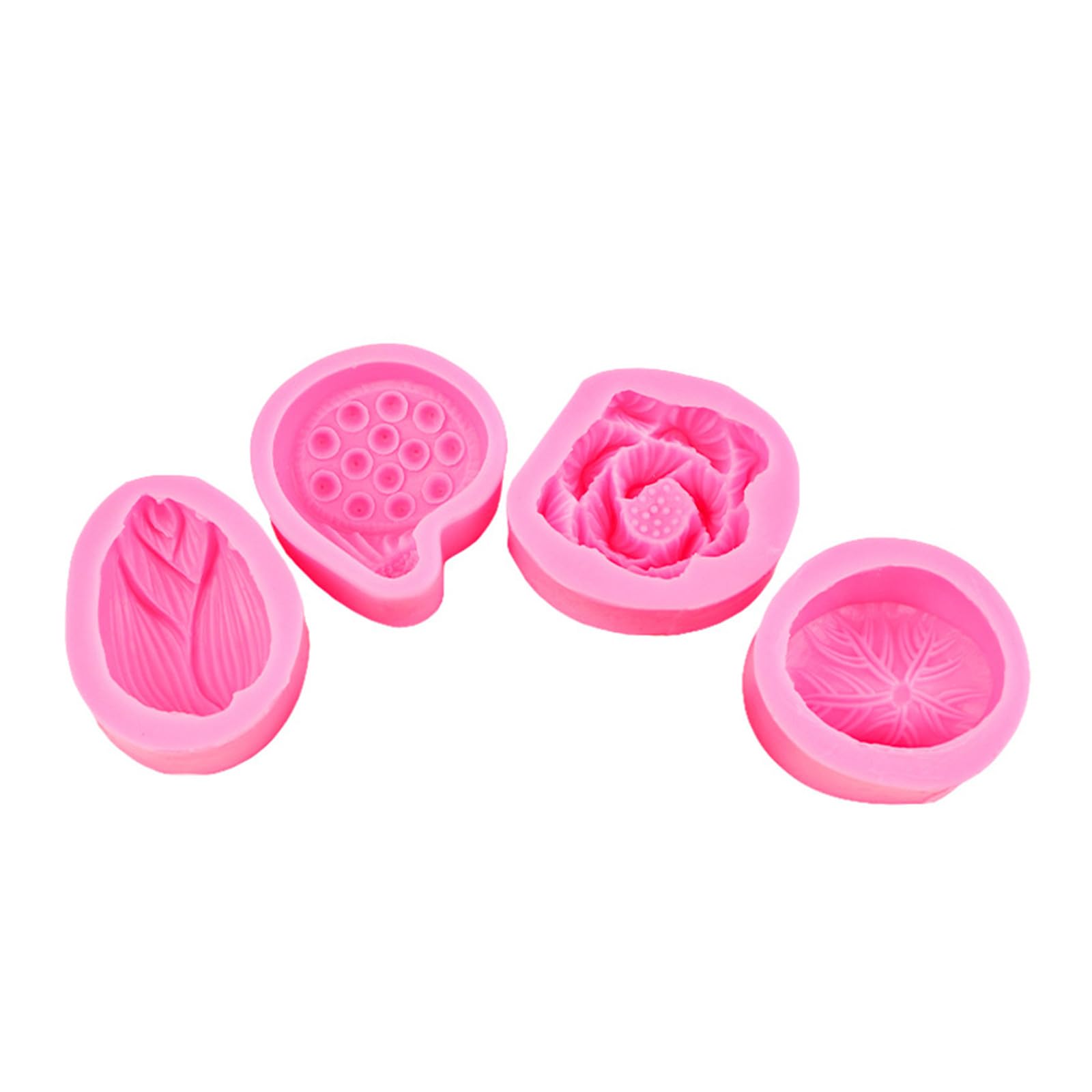 APGLSXY Silicone Lotuses Mold for Intricate Cake Soap Creation Easy Demolding Chocolate Fondant Baking Tool