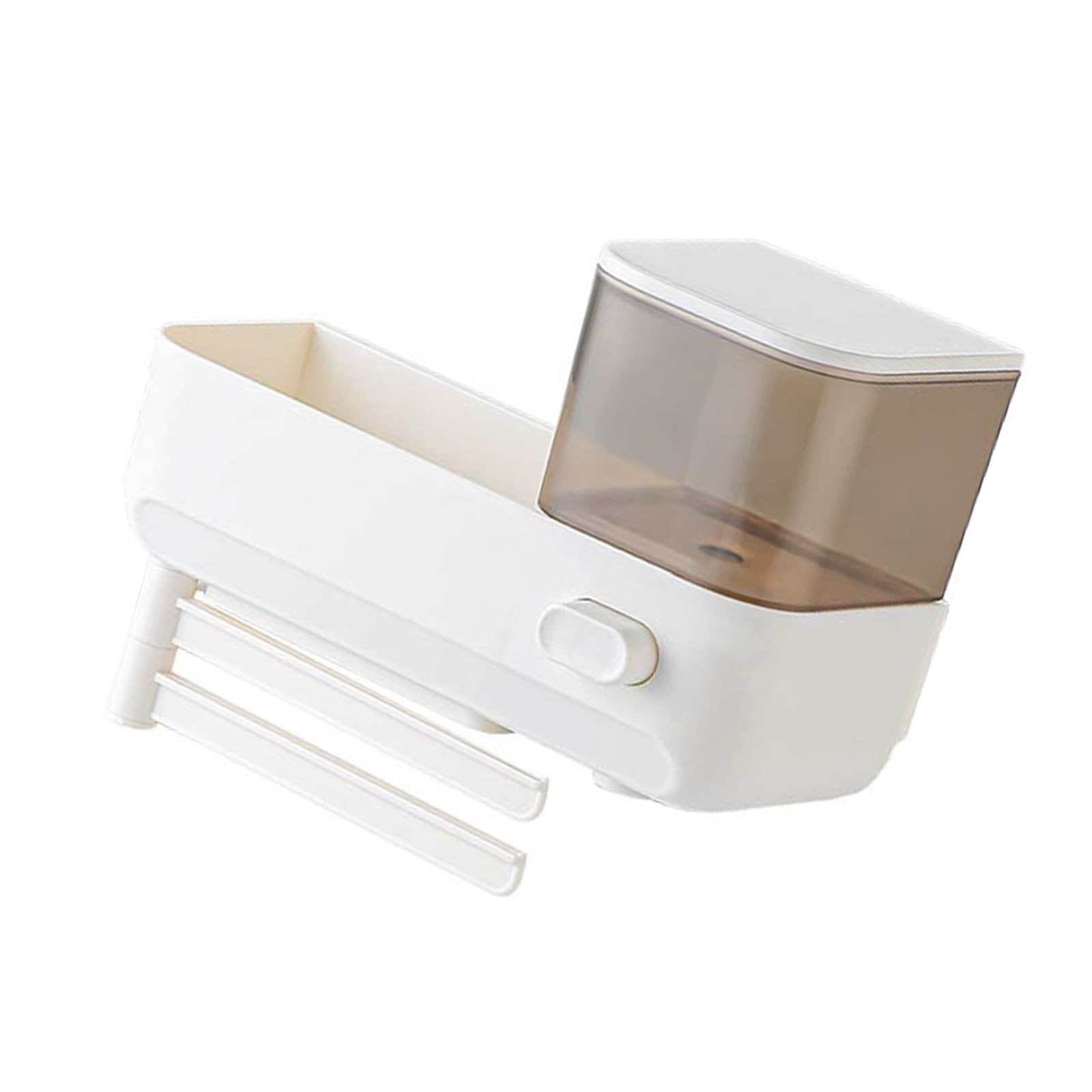 Buxuaaaa Sink Organiser Storage Rack for Dishwashing Liquid and Hand Soap Hygienic Cleaning Tool Holder for Bathroom Adjustable Sink Tray