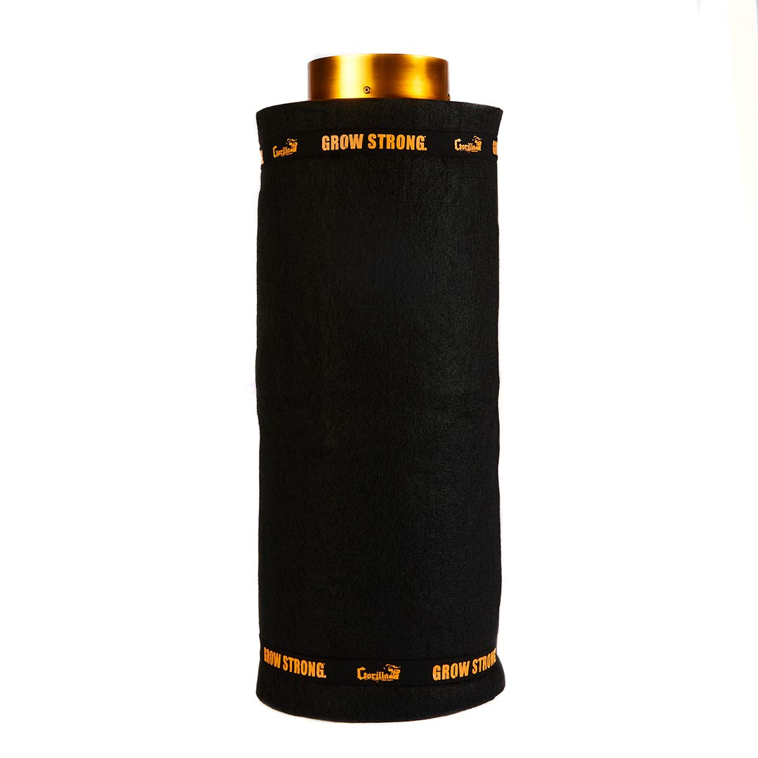 Gorilla Grow TentCarbon Filter - Lightweight Durable Aluminum Construction with Sustainable Ultra-Activated Coconut Carbon - 6-Inch