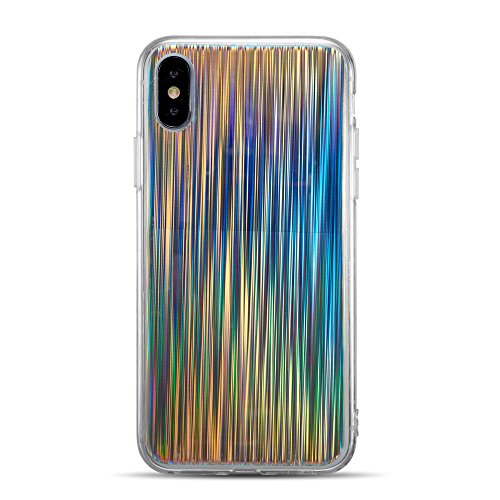 QLTYPRI Case for iPhone X, Glitter Sparkly