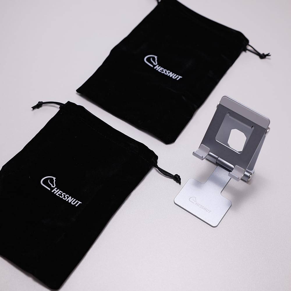 Chessnut Soporte plegable doble para teléfono celular, totalmente ajustable, soporte plegable para teléfono de escritorio, compatible con teléfonos 13, 12, 11, Pro, Xs, XS, Max, Xr X 8, Nintendo