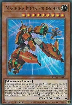 Machina Metalcruncher - ETCO-EN098 - Ultra Rare - 1 Edición