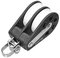 BARTON Angeln Accessoires Doppelblock 1 mit Umsteck Schäkel, 48828