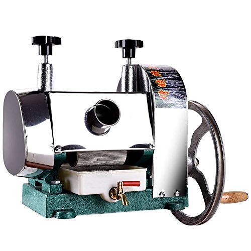 ZX Manual Stanless Steel Sugarcane Juicer Sugar Cane Extractor Squeezer 110lbs Per Hour