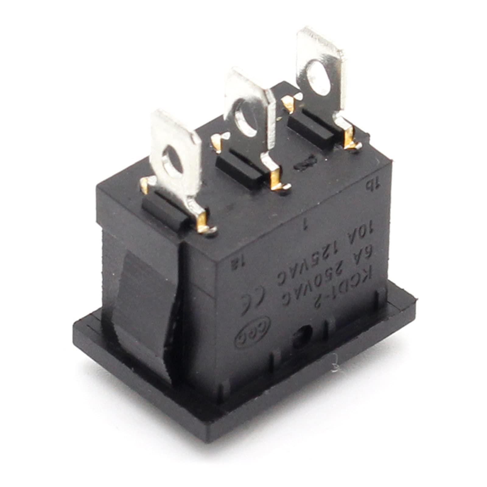5pcs Rocker Switch Momentary (ON)-Off-(ON) 3pins