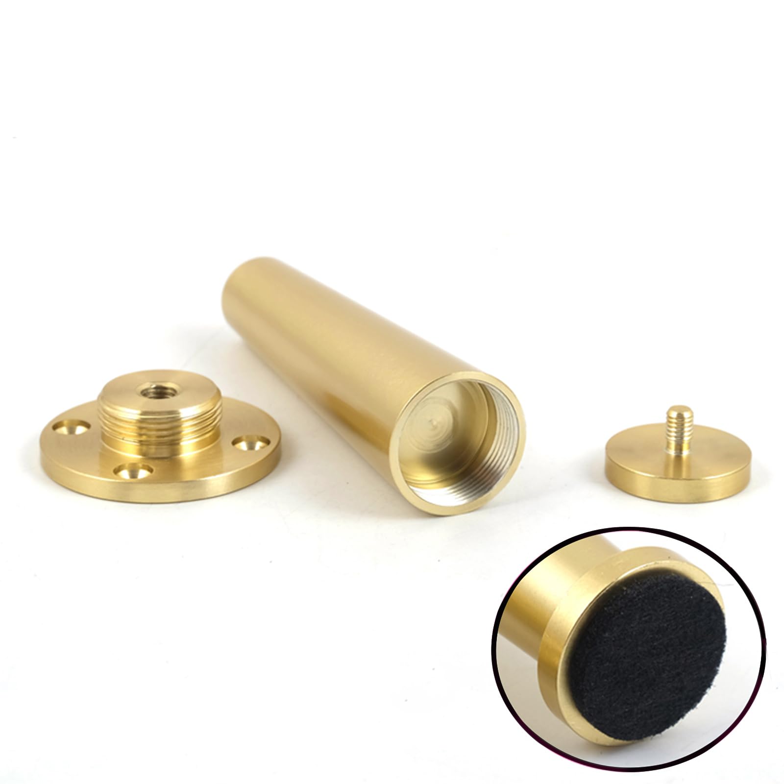 Generico Gambe per Mobili Piedini per Tavolo Regolabili in Lega di Alluminio 4 Pezzi Grigi 20 cm Superficie Anodizzata Altezza Piedini per Divano: 6-30 cm Piedini per Mobile 20 cm/7,9"