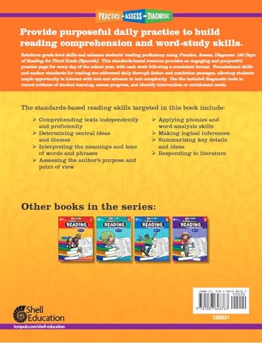 180 Days(tm): Reading for 3rd Grade Spanish Practice Workbook for Classroom and Home, Cool and Fun Practice Created by Teachers (180 Days of Practice) (Spanish Edition) - Image 2