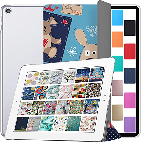 Image of DuraSafe Cases For iPad 7.9 Inch Mini 3 2 1 Generation [iPad Mini 3rd 2nd 1st ] A1599 A1489 A1432 MGNV2HN /A MGYE2HN /A MGNR2HN /A ME277HN /A PrintediPad Cover Translucent Frosted Hard Back - Puppy Friend