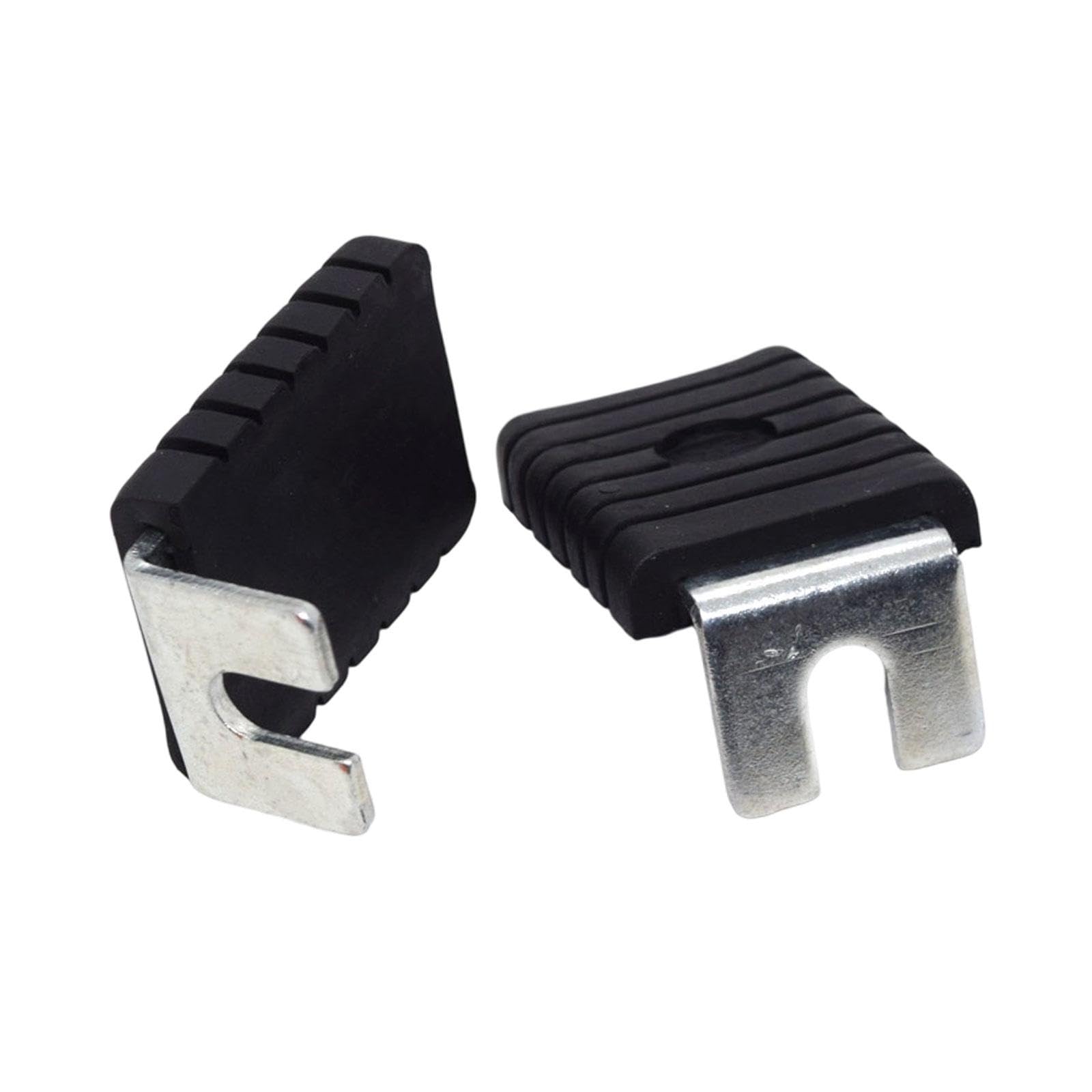 Menolana 2X Bike Rear Pedals Bicycle Foot Pegs Replacement Foot Plates Nonslip for Road Bike Cycling Accessory Rear Seat Footrests