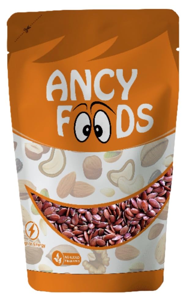 Image of Ancy Foods Premium Dry Fruits Natural Alsi /Flax Seeds 1kg (250gms X 4)