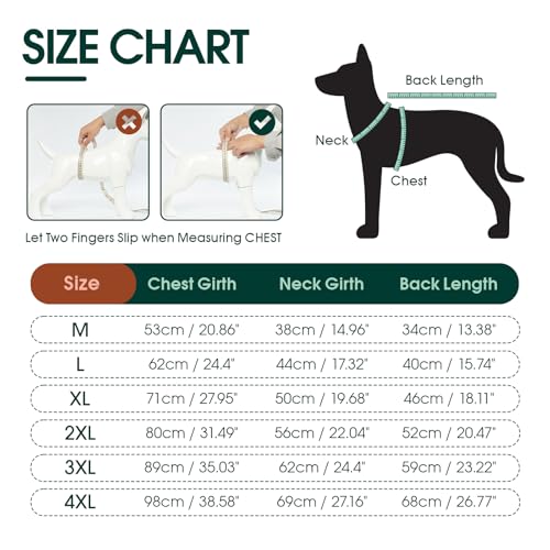 Image of Kuoser Dog Recovery Suit with Anti Licking Rear Leg Sleeve, Rose M | Abdominal Dog Surgical Suit with Pants Cover Protect Wounds, Dogs Elbow Protector Soft Pet Surgery Onesie Cone Alternative
