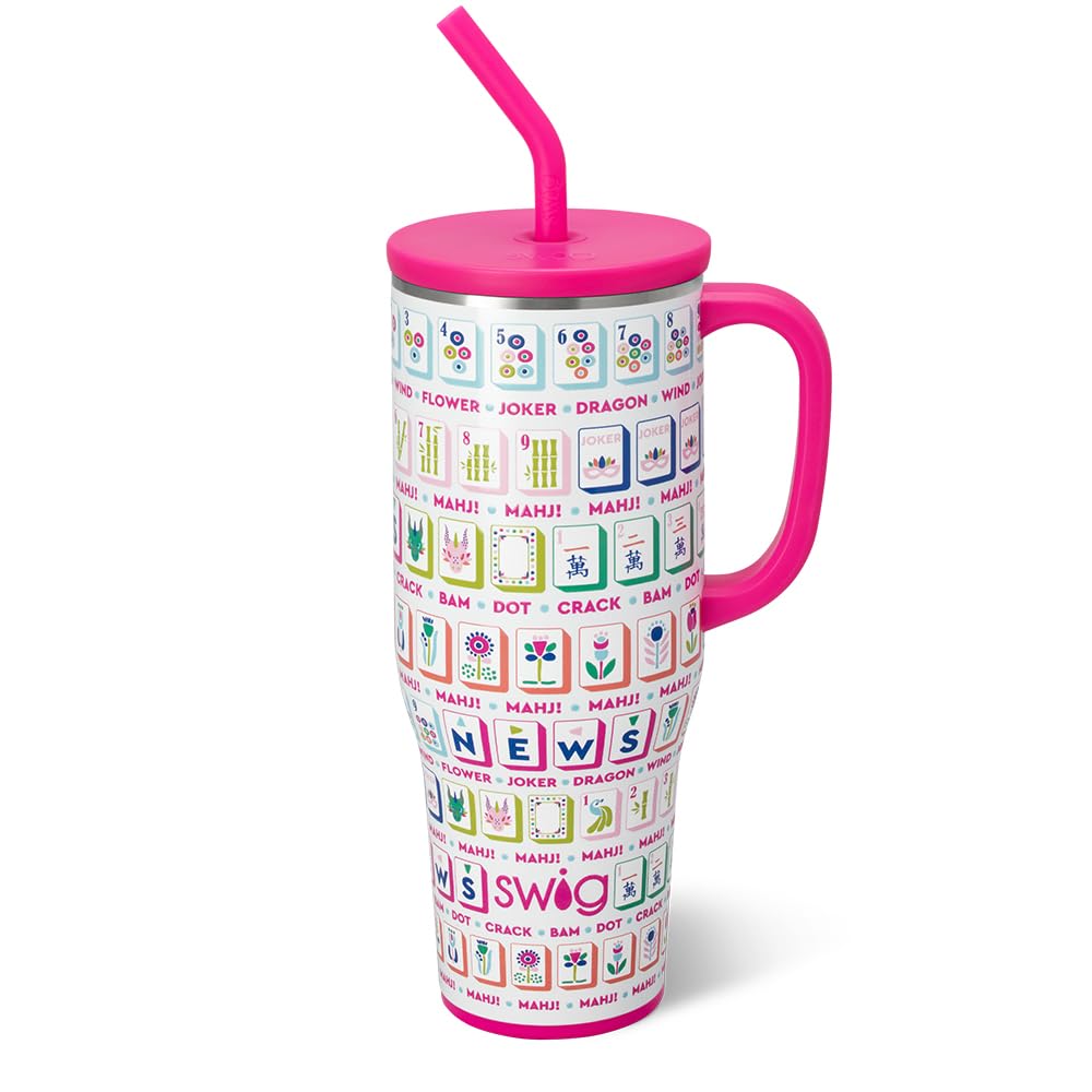 Amazon.com | Swig Life 40oz Mega Mug, 40oz Tumbler with Handle and