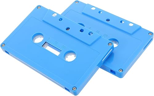 Cajas de cinta de casete para decoración de fiesta, cajas de cinta retro, casetes en blanco para bricolaje