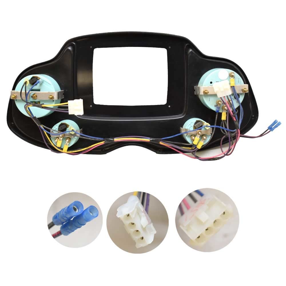 Lowe Boat Gauge Panel 2128525 | Lido 20 1/2 x 9 3/4 Inch Carbon Fiber