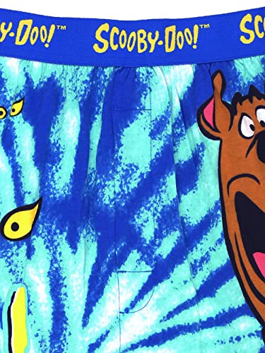 Scooby-Doo Mystery Machine Tie Dye Men's Boxer Lounge Shorts4
