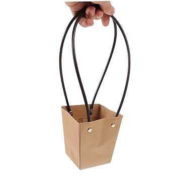 Amazon.co.jp: 10個 花束包装袋 手持ちフラワーボックス 花束