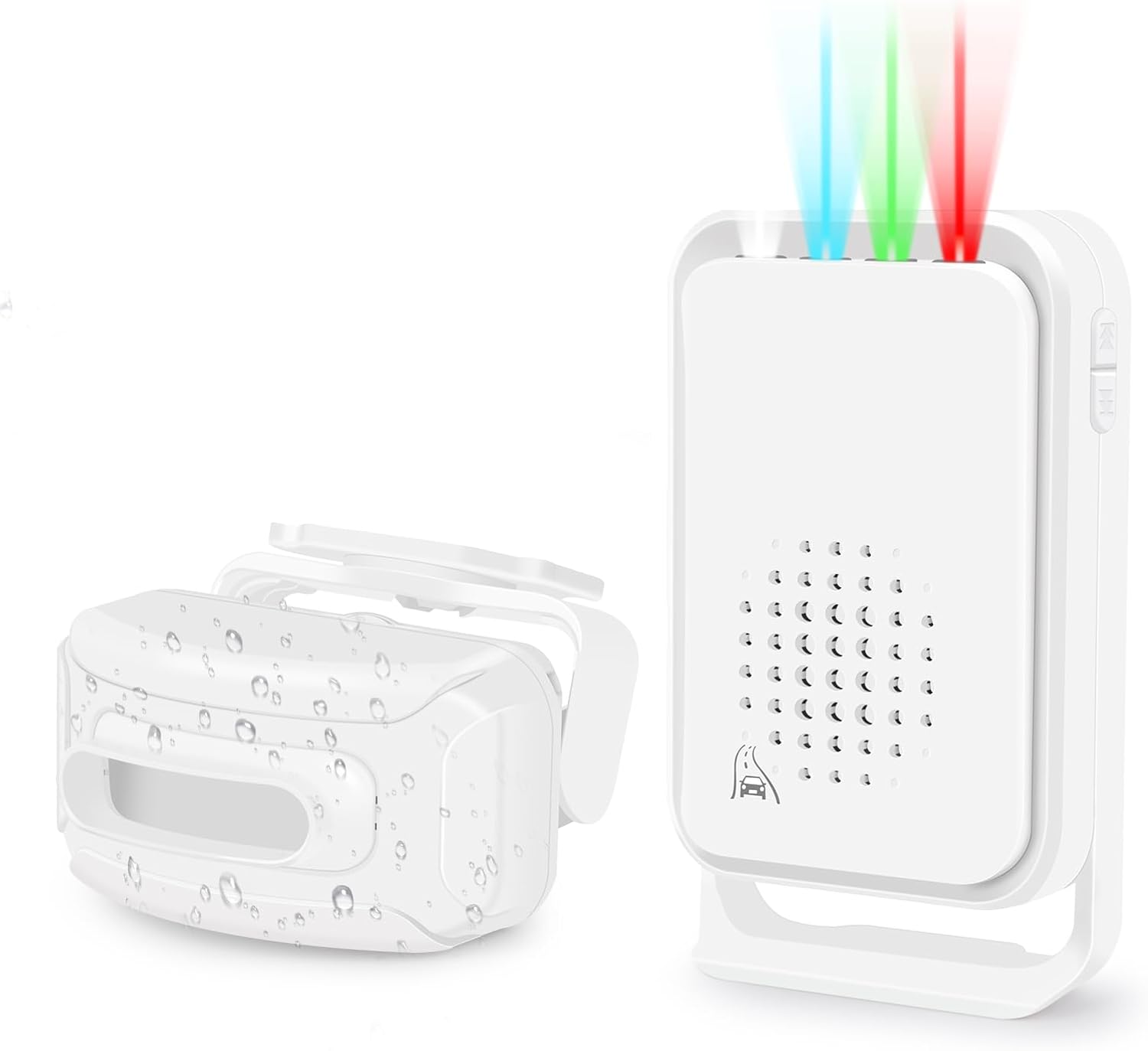 GREENCYCLE Outdoor Motion Sensors with Alarm, Driveway Alarms Wireless Outside Weatherproof, Motion Detection Chime IP64 Waterproof 900ft Long Range Loud Chime Protect Property Security Alert System GREENCYCLE Outdoor Motion Sensors with Alarm, Driveway Alarms Wireless Outside Weatherproof, Motion Detection Chime IP64 Waterproof 900ft Long Range Loud Chime Protect Property Security Alert System