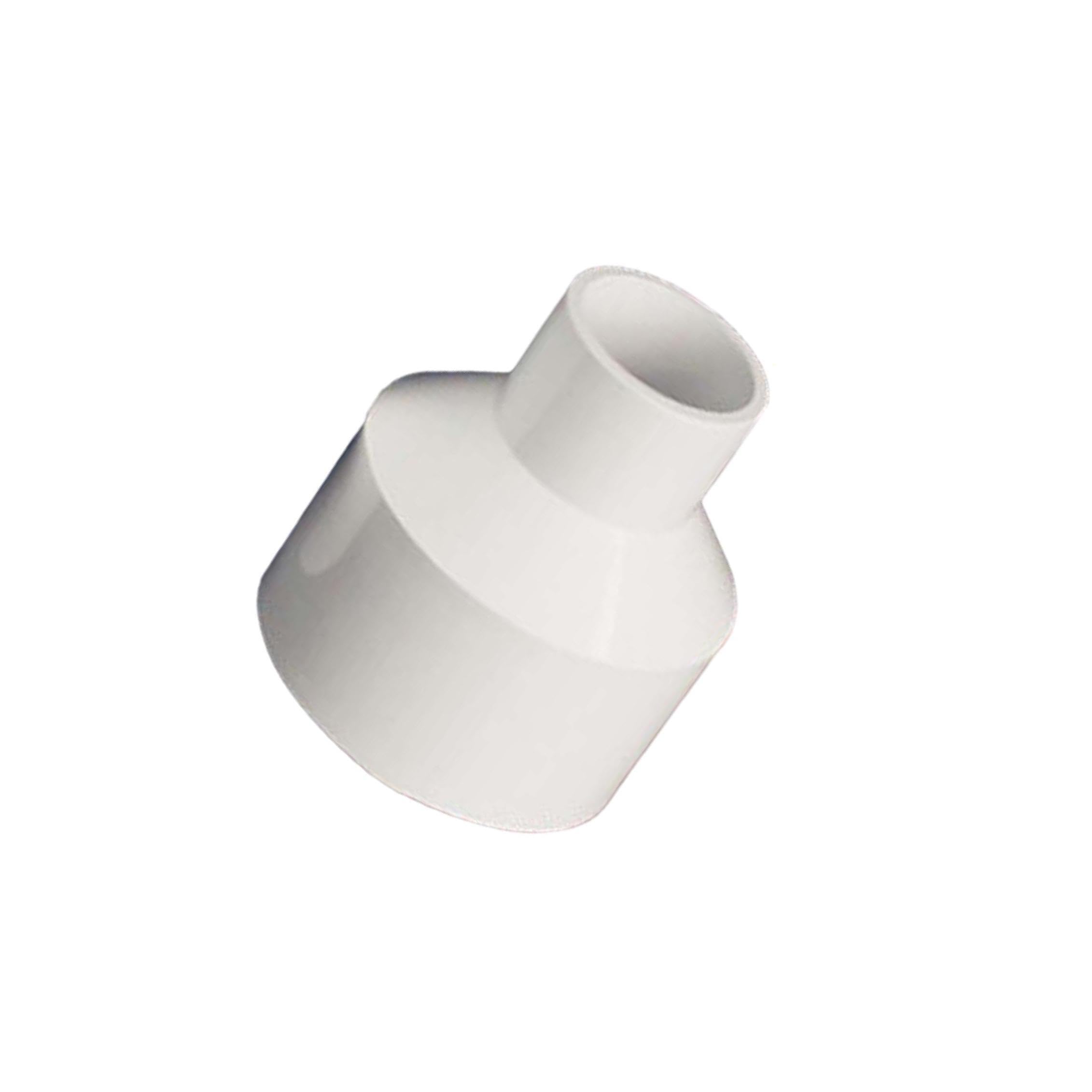 Yixannx White Vacuum Hose Adapter Offering Seamless Integration With Dust Collection Systems Engineered For Quick Setup And Reliability Dust Extraction Vacuum Hose, 50Mm To 32Mm