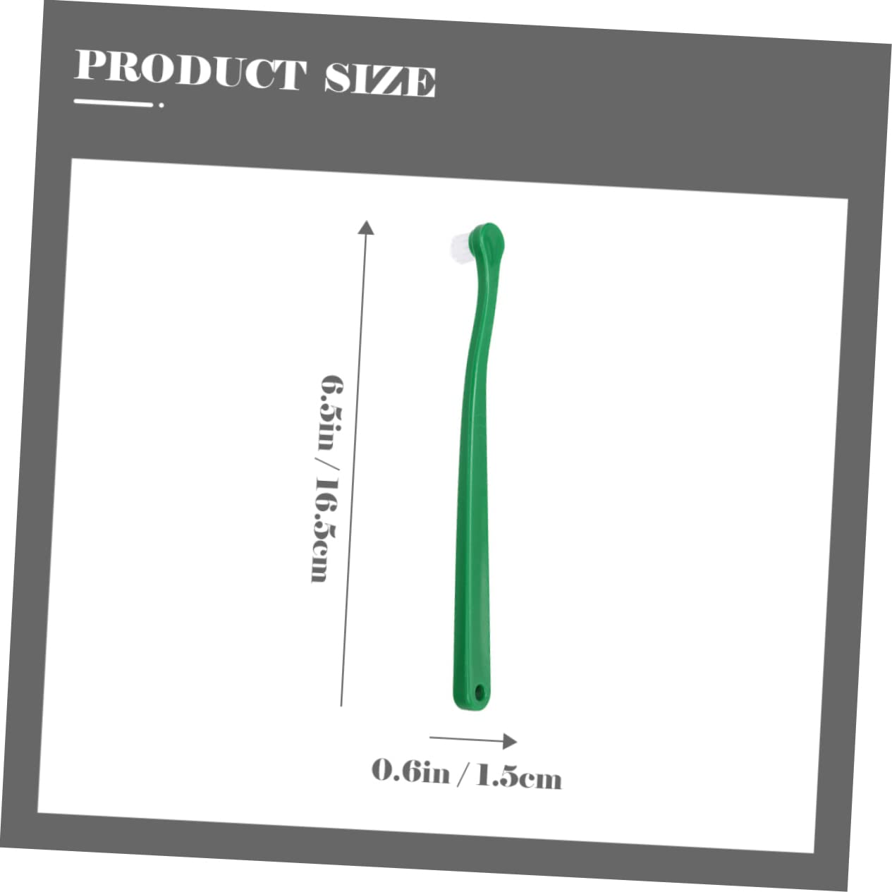 Mipcase Toothbrush for Dogs and Cats Small Head Pet Brush Teeth Cleaning Brush Set