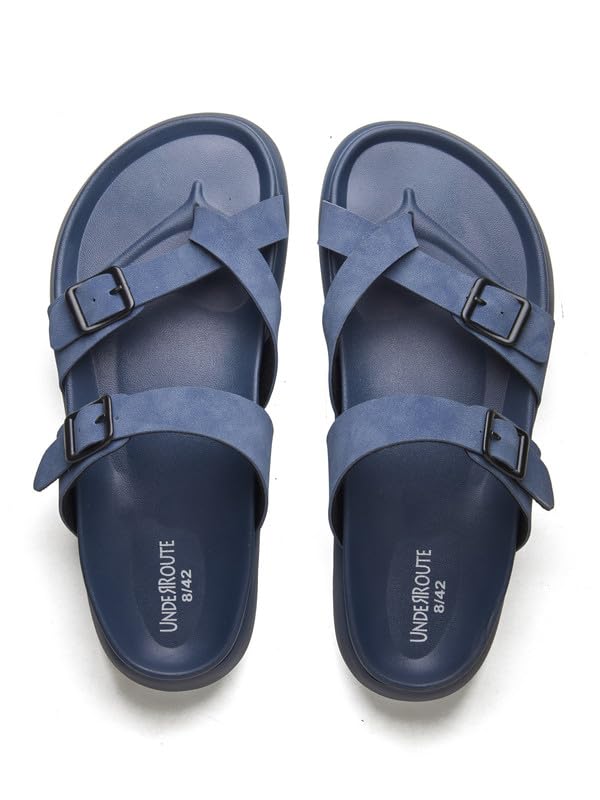 Image of UNDERROUTE mens Underroute Urgh 02 Stylish Durable Soft Footbed Synthetic Casual Sandals for Men Sandal
