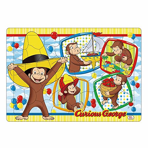 ごじょうおさる Amazon.co.jp: ショウワノート おさるのジョージ パズル 55ピース B4
