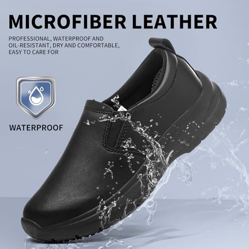 Easy Works Women's Middy Health Care Professional Shoe, Navy/mesh, 6